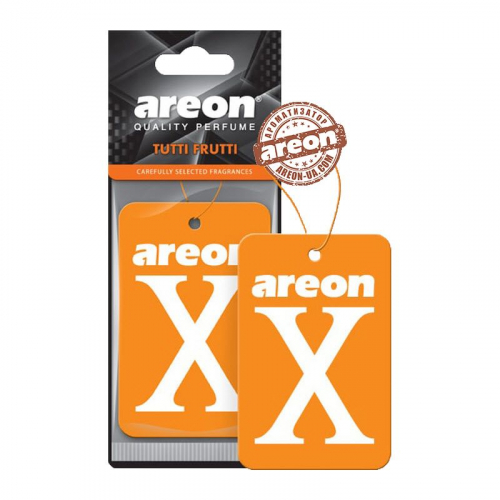 Ароматизатор повітря Areon X Tutti Frutti XV14A