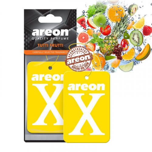 Ароматизатор повітря Areon X Tutti Frutti XV14A