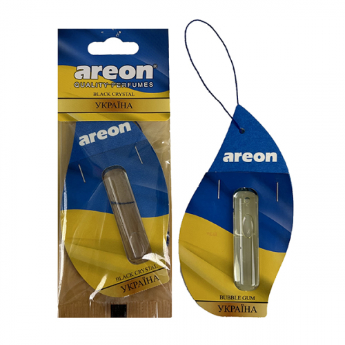 Ароматизатор повітря Areon Mon Liquid 5 ml Black Crystal Прапор UA LR01-UA