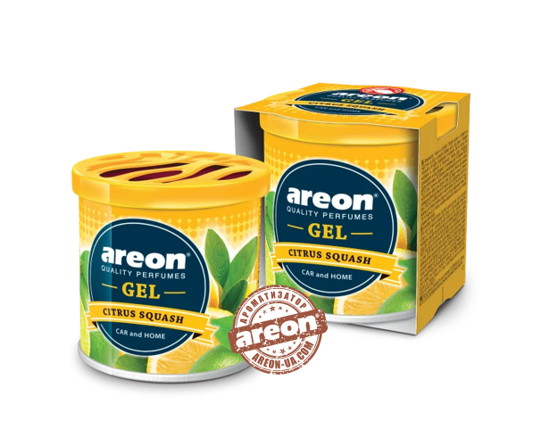 Ароматизатор повітря Areon Gel Can Citrus Squash GWP15