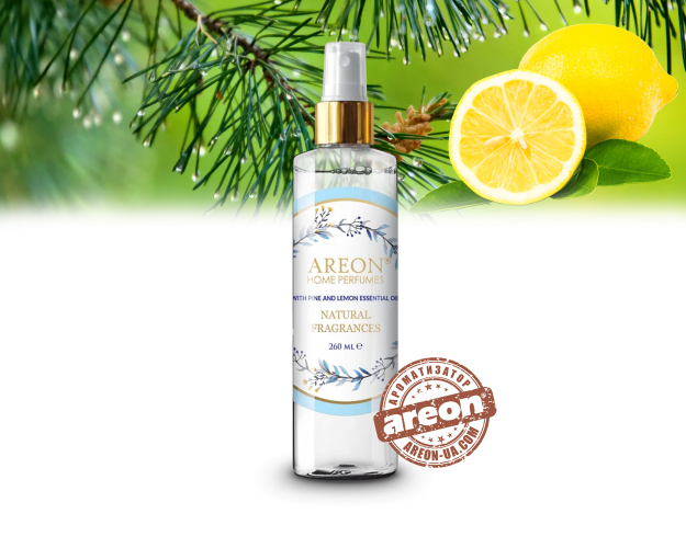Ароматизатор Areon Natural Fragrances Pine Lemon 260мл ASN01