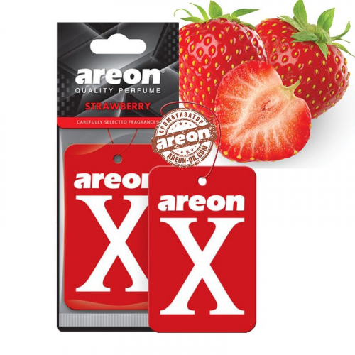Ароматизатор воздуха Areon X Strawberry XV17A