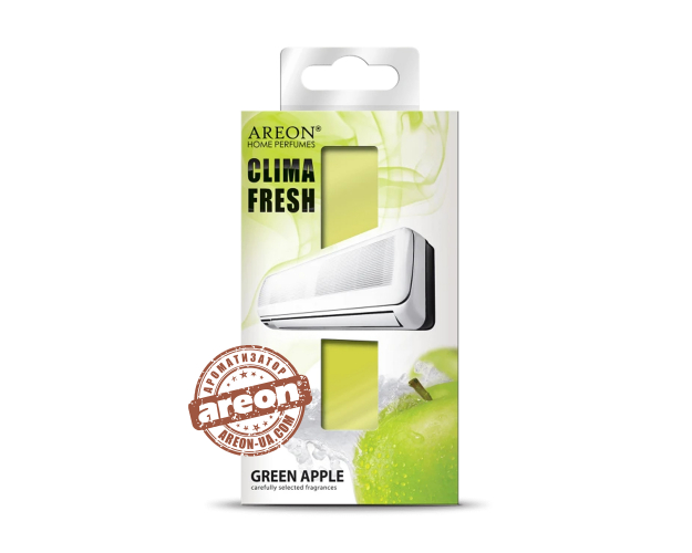 Ароматизатор воздуха Areon Clima Fresh Green Apple CF05