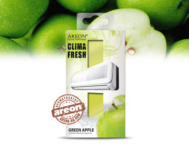 Ароматизатор воздуха Areon Clima Fresh Green Apple CF05