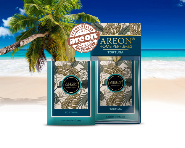 Ароматичні саше Areon Home Perfume Sachet Premium Tortuga SPP01
