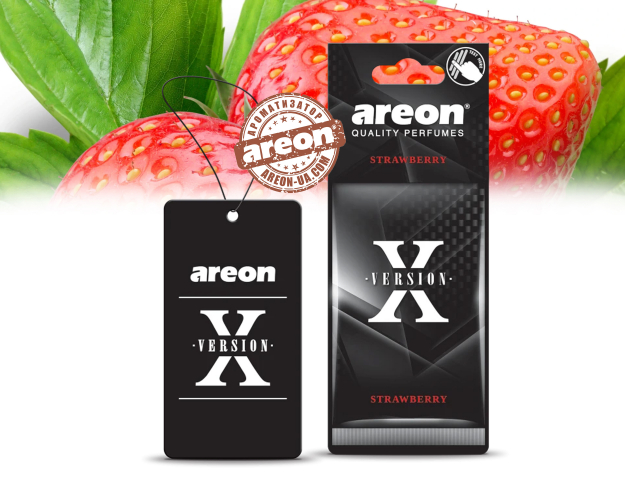 Ароматизатор воздуха Areon X-Version Strawberry AXV06