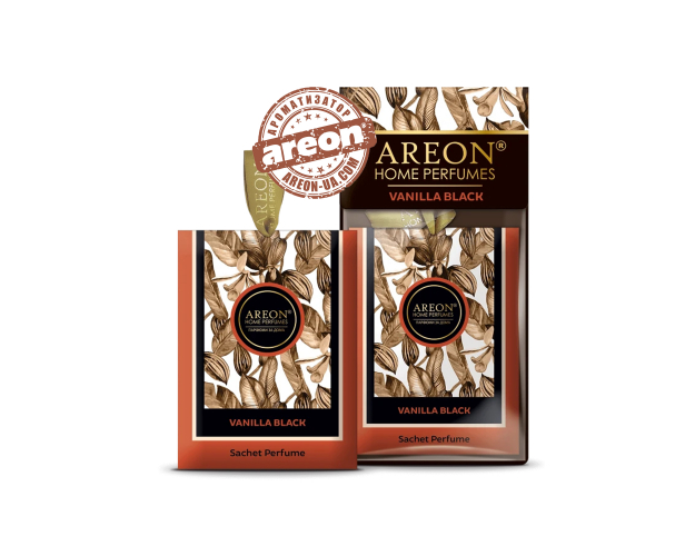 Ароматичні саше Areon Home Perfume Sachet Premium Vanilla Black SPP02
